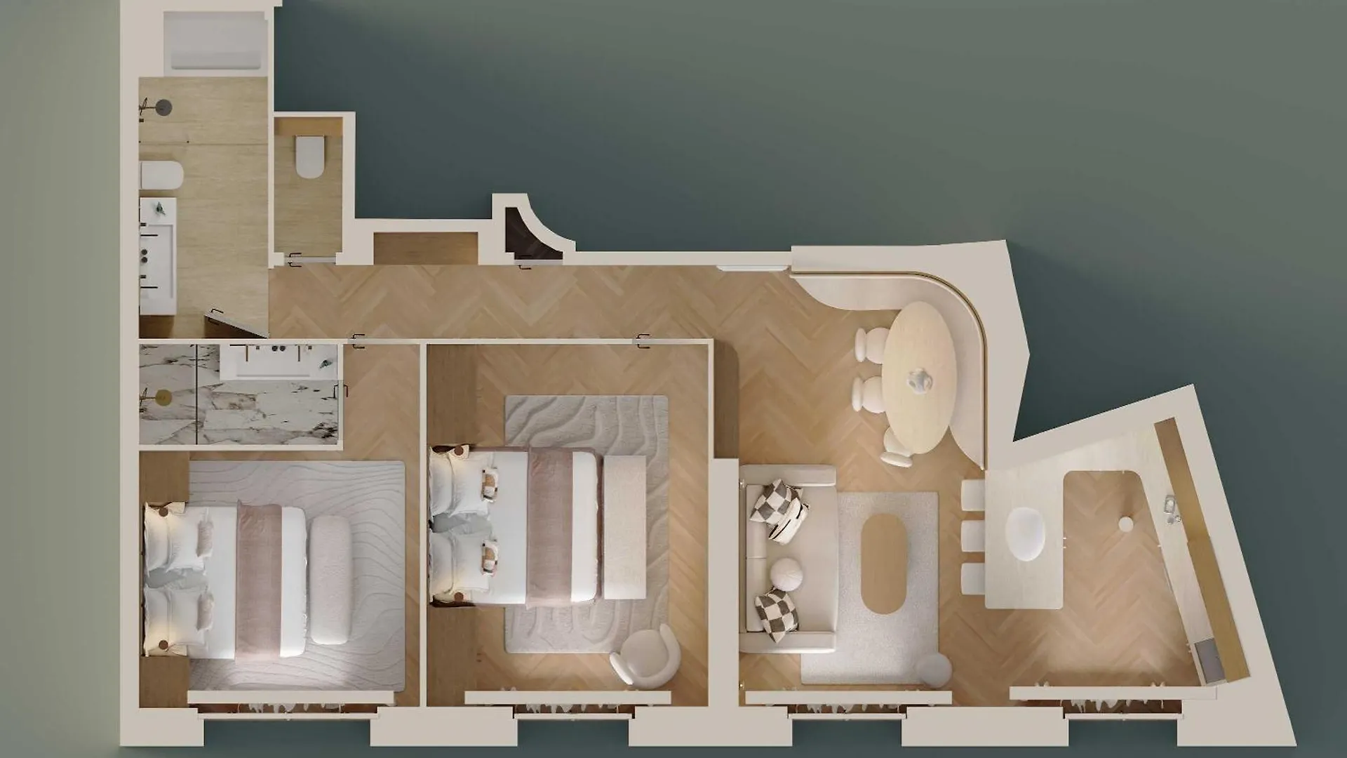 Apartment Exclusive Apt With Ac - 2Bd-6P - Quartier Latin Paris France